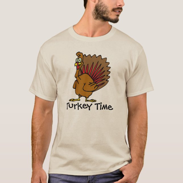 Camiseta tiempo del pavo (Anverso)