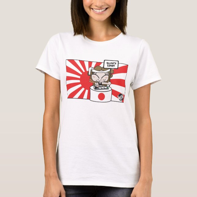 CAMISETA TIEMPO DEL SUSHI (Anverso)