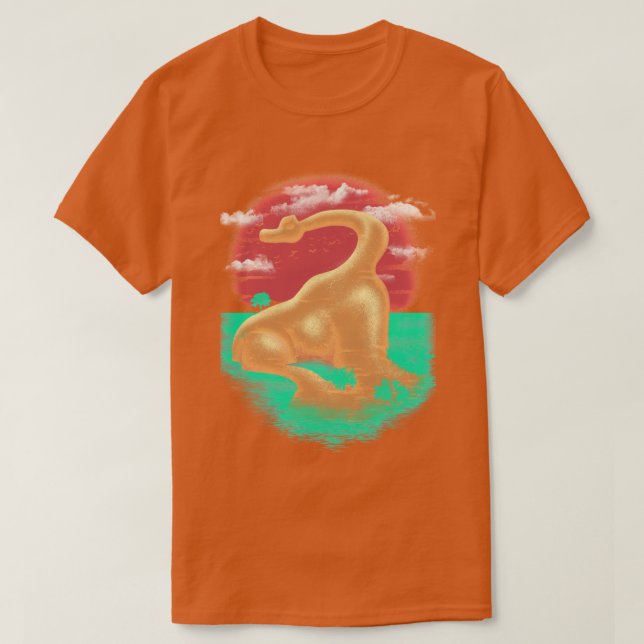 Camiseta Tiempo Dino (Diseño del anverso)