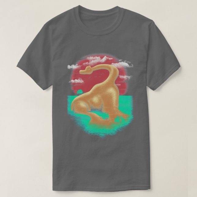 Camiseta Tiempo Dino (Diseño del anverso)