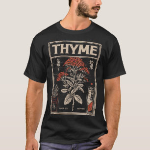 Camiseta Tiempo en tomillo: rastreo de hierbas