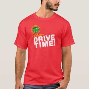 Camiseta Tiempo inclinado T de la impulsión