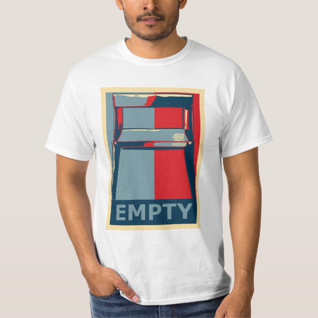 Camiseta Tiempo invisible de la silla de Obama para el (Anverso)