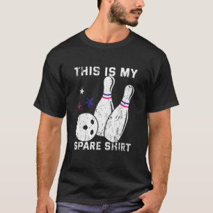Camiseta Tiempo Libre de Bolos Amante del Jugador de Bolos
