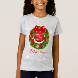 Camiseta Tiempo mágico plateado