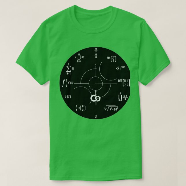 Camiseta Tiempo matemático (Diseño del anverso)