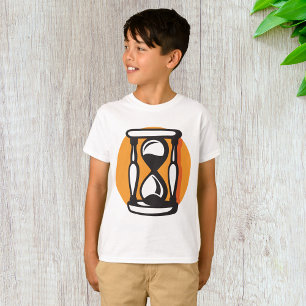 Camiseta Tiempo Minimalista del temporizador de reloj de ar