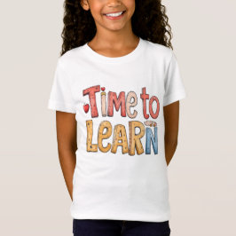Camiseta Tiempo para aprender