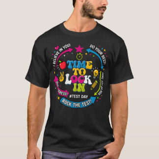 Camiseta Tiempo para concentrarse en el día de la prueba pa