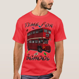 Camiseta Tiempo para el autobús escolar 2