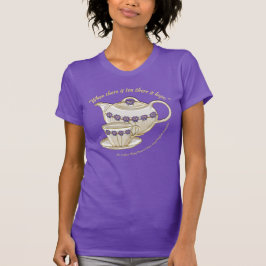 Camiseta Tiempo para el té y la esperanza