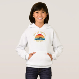 Camiseta Tiempo para Explorar Montaña – Retro Hiki