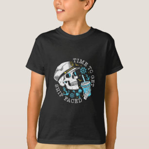 Camiseta Tiempo para que la familia del crucero 2025 se enf
