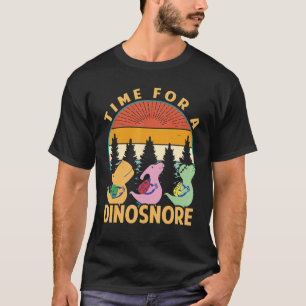 Camiseta Tiempo Para Un Dinosaurio De Dinosaurios Dormir Ca