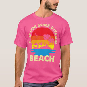 Camiseta Tiempo Para Una Playa De Vitamina