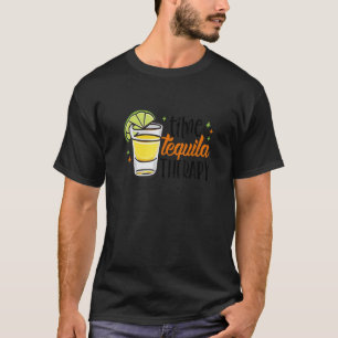 Camiseta Tiempo Terapia Tequila Tequila Bebida Mexicana