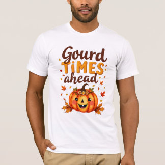 Camiseta Tiempos de Calabaza por Delante