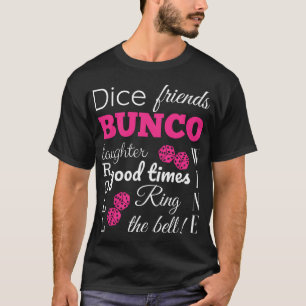 Camiseta Tiempos de dados de Bunco
