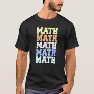 Camiseta Tiempos Matemáticos 5 Para Un Nervio Matemático Ma