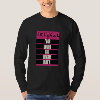 Camiseta Tiempos musulmanes de oración.