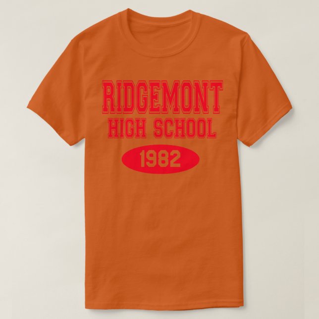 Camiseta Tiempos rápidos en Ridgemont High (Diseño del anverso)