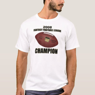 Camiseta Tienda 2008 del campeón del fútbol de la fantas