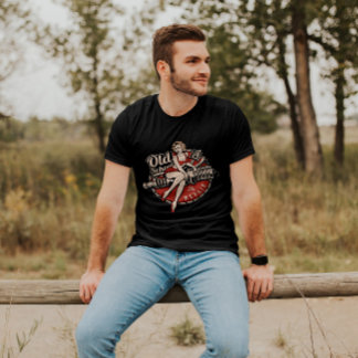 Camiseta Tienda de bicicletas Rockabilly Pin-Up Chica de lo