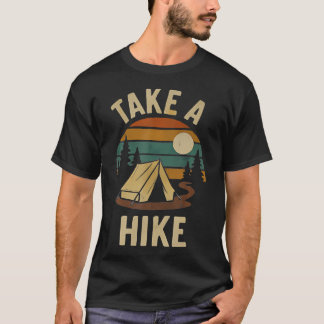 Camiseta Tienda de campaña para senderismo Aventura en la n