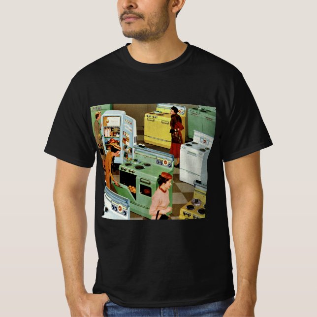 Camiseta Tienda de exposición de electrodomésticos antiguos (Anverso)