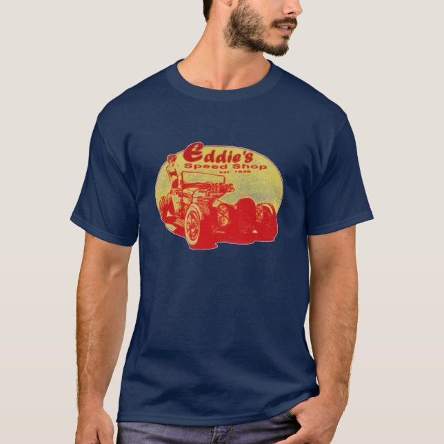 Camiseta Tienda de la velocidad de Eddie (Anverso)