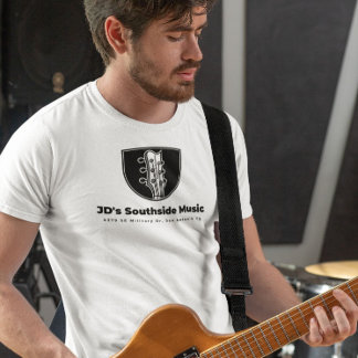 Camiseta Tienda de música Southside de JD con dirección