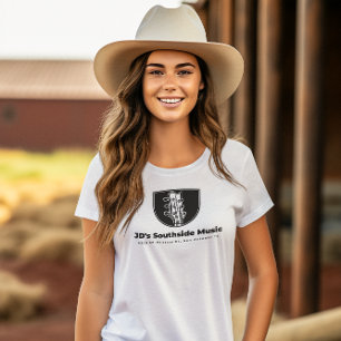 Camiseta Tienda de música Southside de JD con dirección