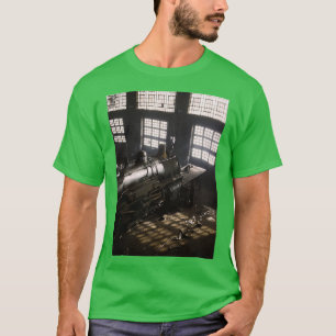 Camiseta Tienda de reparación de locomotoras diciembre de 1