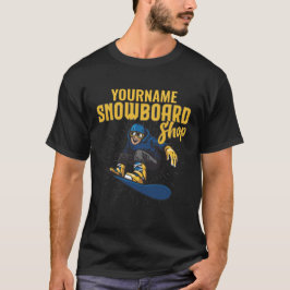 Camiseta Tienda de snowboard de Big Air para snowboarder pe