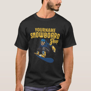 Camiseta Tienda de snowboard de Big Air para snowboarder pe