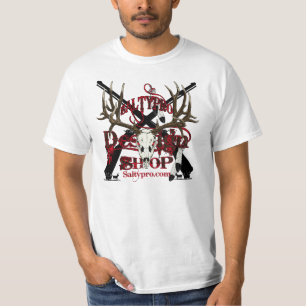 Camiseta tienda del diseño del saltypro