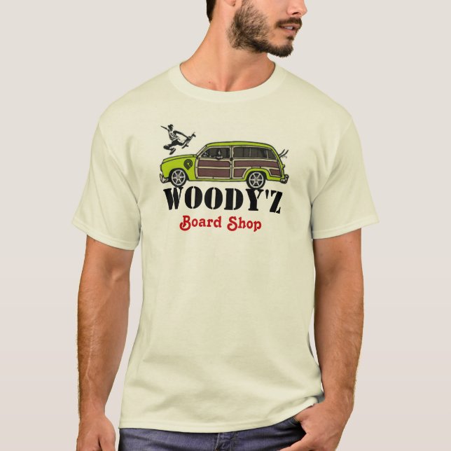 Camiseta Tienda del tablero de WOODY'Z (Anverso)