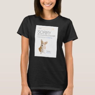 Camiseta Tienda en línea de Welsh Corgi Vendedor de comerci