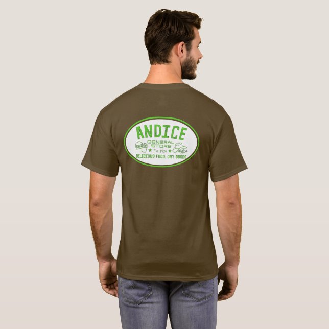Camiseta Tienda General Andice (Reverso completo)