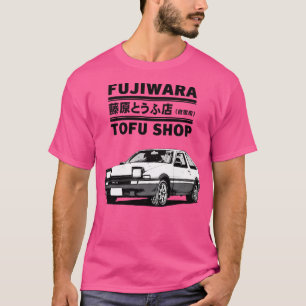 Camiseta Tienda inicial de tofu D Fujiwara Ae86 Manga