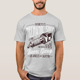 Camiseta Tienda mecánica de motocicletas