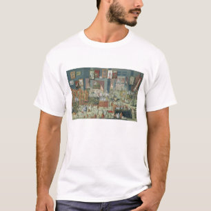 Camiseta Tienda que vende las mercancías chinas, mediados