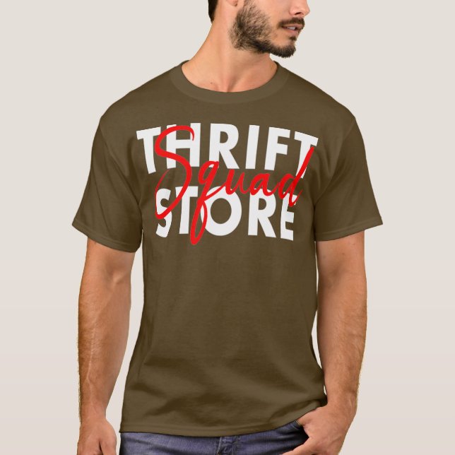 Camiseta Tienda Thrift Squad Thrifle Shopping Second (Anverso)