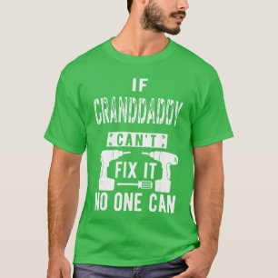Camiseta Tienda Única de Cumpleaños de Navidad Abuelo No Pu