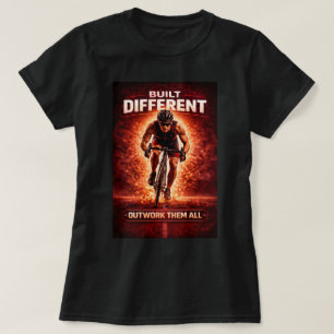 Camiseta Tienda ZOYNK Construida Diferente Ciclista Masculi
