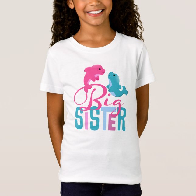Camiseta Tiendas de Chicas Hermanas Grandes (Anverso)