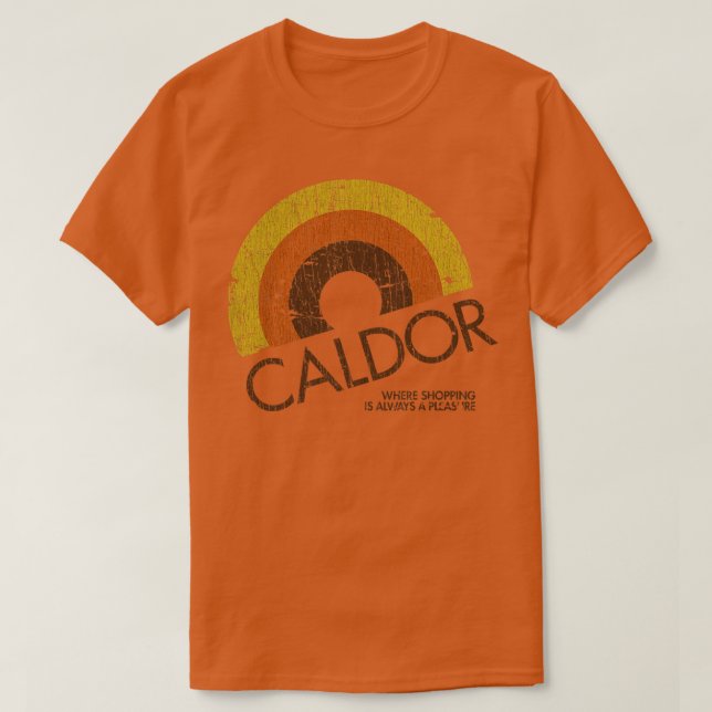 Camiseta Tiendas de departamentos de Caldor desaparecidas 1 (Diseño del anverso)