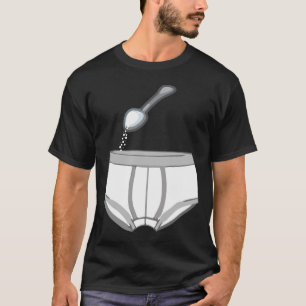 Camiseta Tiene azúcar en sus Britches Briefs Spoon Full