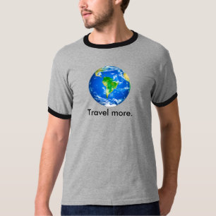 Camiseta Tiene cita sobre viajar encendido detrás de la