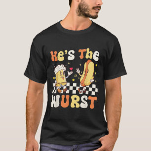 Camiseta Tiene El Regalo De La Cerveza Wurst Retro Para El